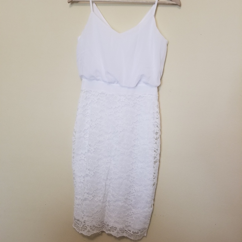 White dress